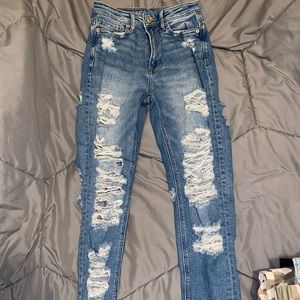 American eagle mom jeans, size 00